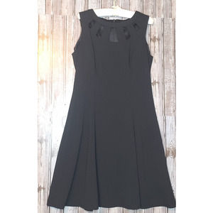 ALYX - Black Sleeveless Fit & Flare Dress - Size 12